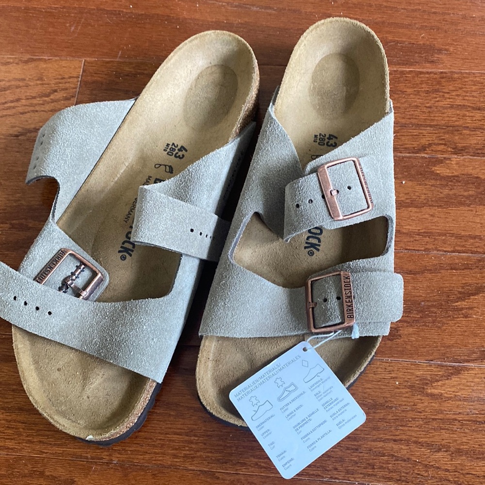 Birkenstock Arizona Taupe - Size 43 (mens size 10)